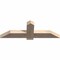 Ekena Millwork Eugene Smooth Timber Gable Bracket, Douglas Fir, 48"W x 16"H x 3 1/2"D x 5 1/2"F, 8/12 Pitch GBW048X16X0406EUG00SDF - alternate 5